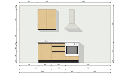 KIT 180 cm · Modelo 1 · Esencial