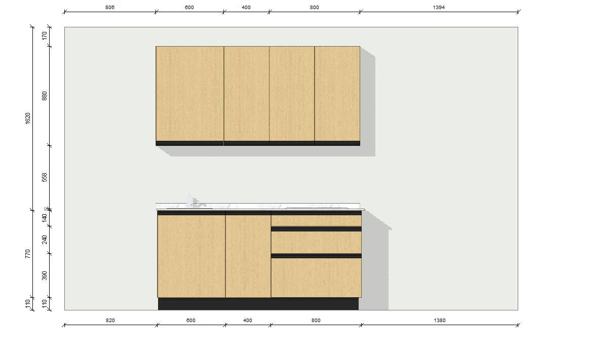 KIT 180 cm · Modelo 2 · Esencial