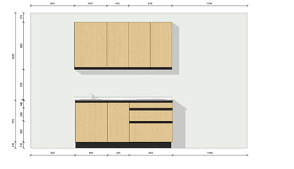 KIT 180 cm · Modelo 2 · Esencial