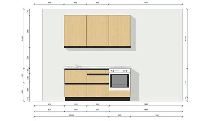 KIT 180 cm · Modelo 3 · Profesional