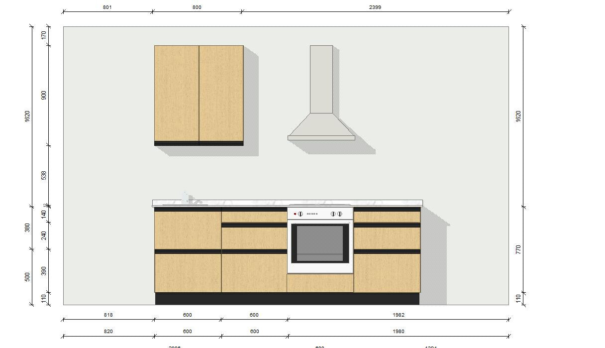 KIT 240 cm · Modelo 1 · Profesional