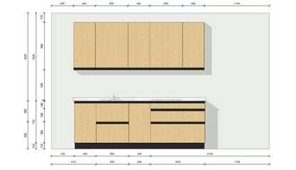 KIT 240 cm · Modelo 2 · Equilibrio