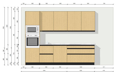 KIT 300 cm · Modelo 3 · Equilibrio