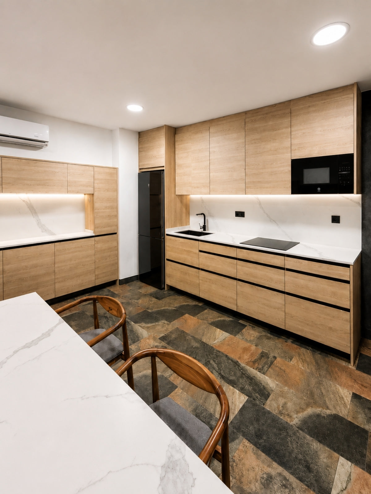 Cocina a medida fabricada y montada en Montgat