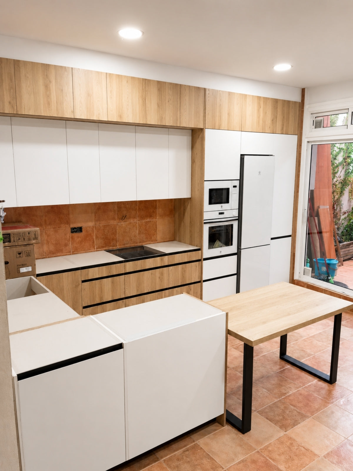 Cocina a medida fabricada y montada en Teià