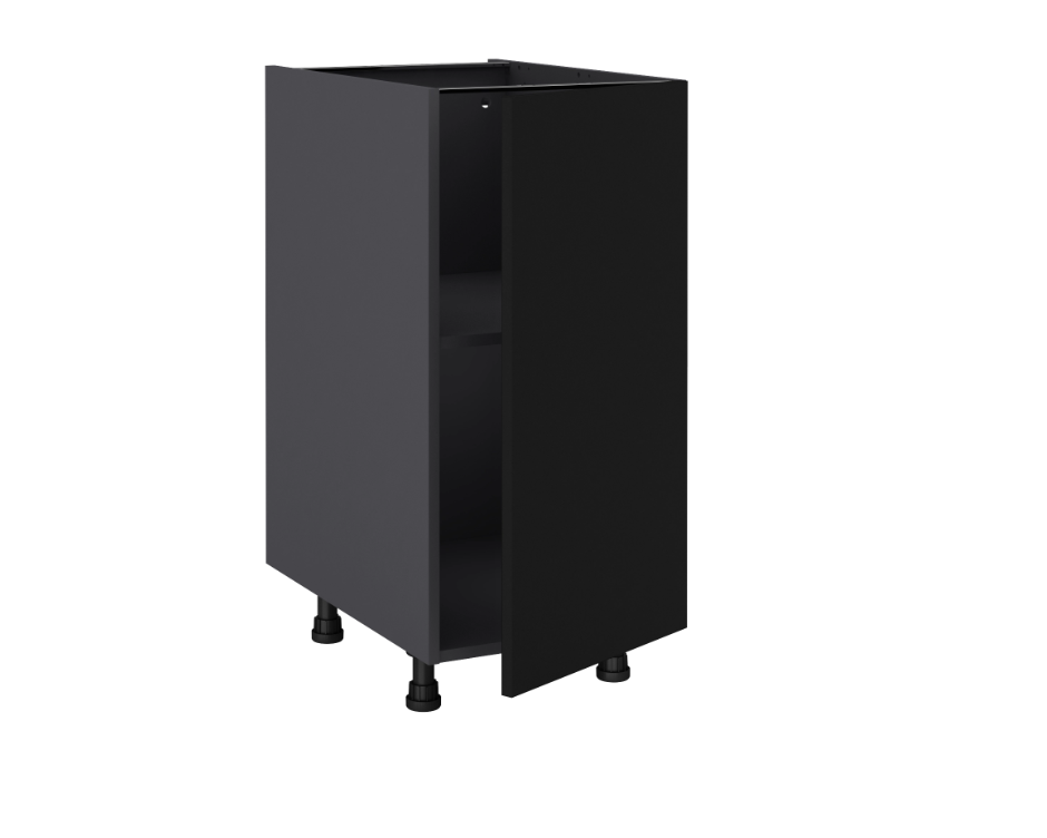 Mueble bajo de cocina de 40 cm con una puerta
