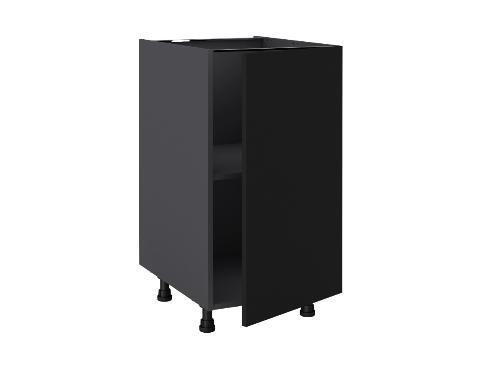 Mueble bajo de cocina de 45 cm con una puerta